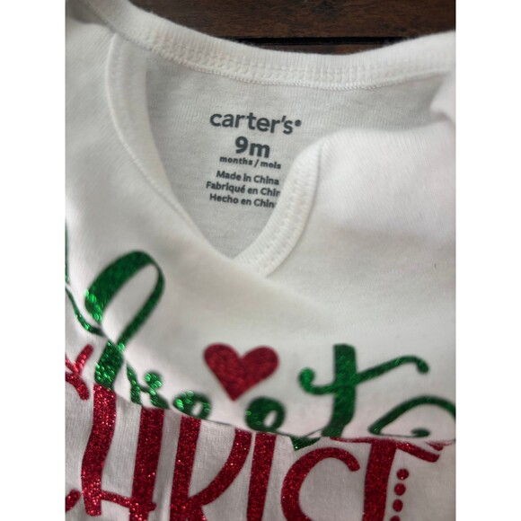 3pcs Newborn Baby Infant Girls 1st Christmas Leggings Tutu Dress Costume Outfits - Picture 7 of 7